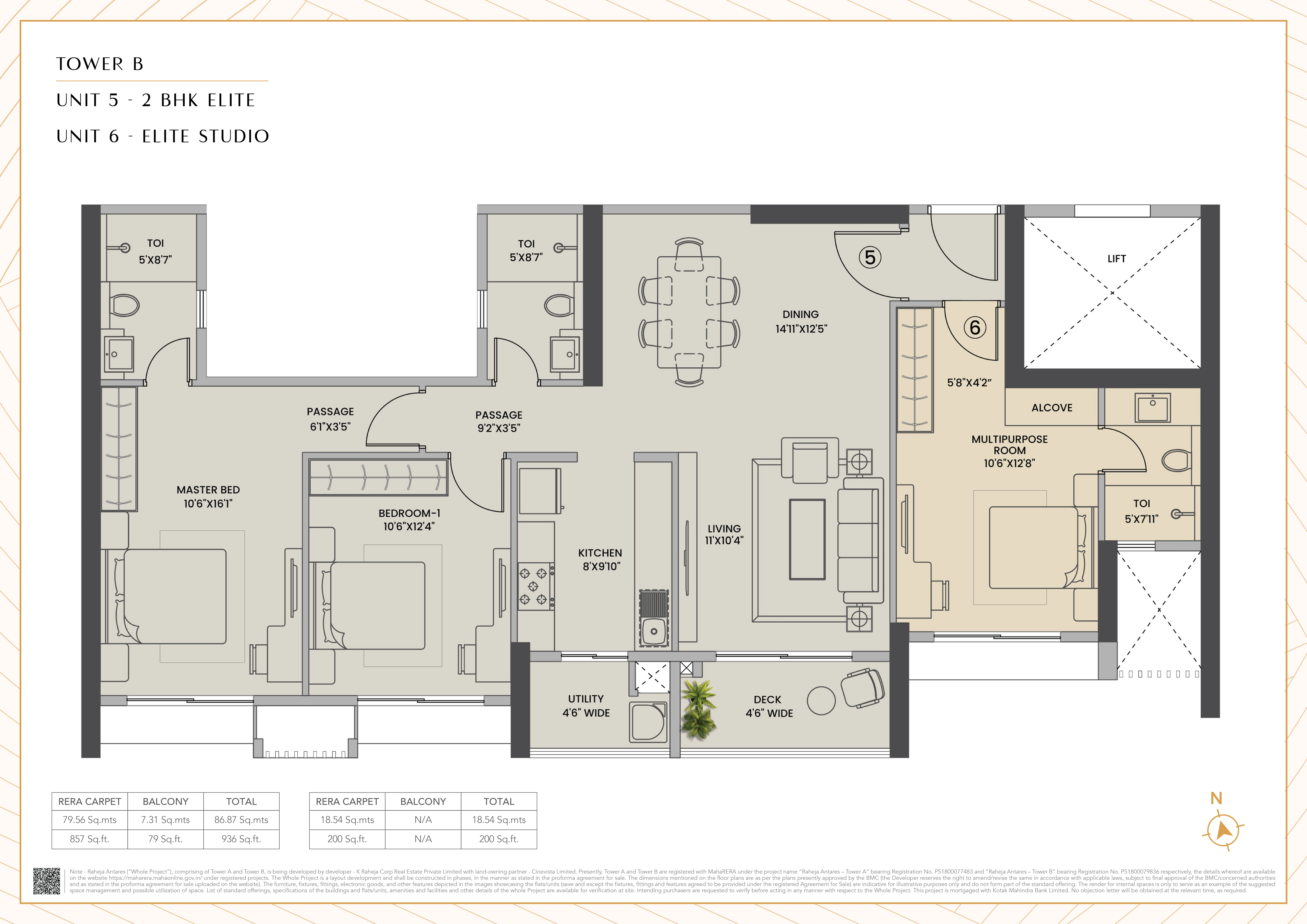 Tower B Unit 5 & 6